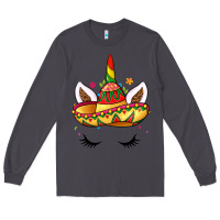 Smoke unicorn and sombrero Long Sleeve Tee - LillyAllenDesigns