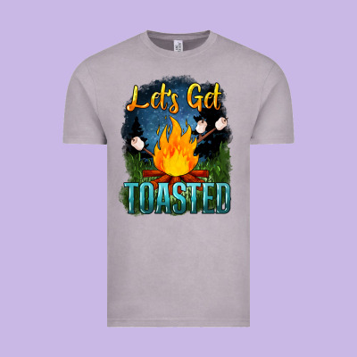 Lets Get Toasted Vintage Tee Designed By Nancycooperartshop