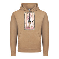 Vintage Coffee hair stylist Vintage Hoodie - MaliasSmallBusiness