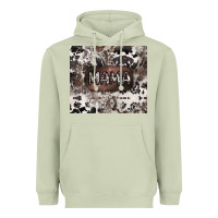 Matcha mama cowhide cowgirl Heavyweight Hoodie - CowGirlArtShop