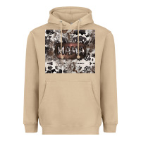 Mushroom mama cowhide cowgirl Heavyweight Hoodie - CowGirlArtShop