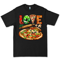 Black love pizza Premium Tee - AdoDesignShop