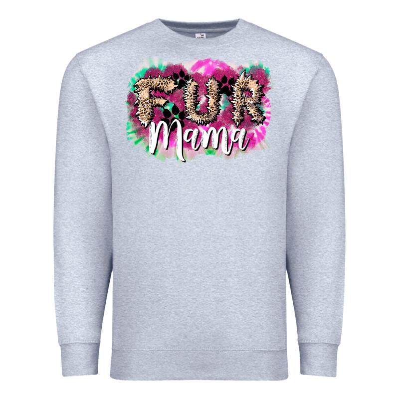 Fur Mama Mother's Day Premium Sweatshirt by HowdyJamesFarm | Teevron