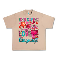 Burro iced coffee is my love language Urban Heavy Tee - NancyCooperArtShop