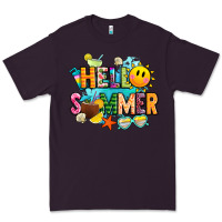 Plum hello summer Premium Tee - JahusDesignShop