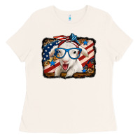 4th Of July Baby Sheep Ladies Tee | Teevron