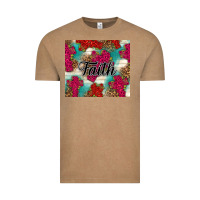 Vintage Coffee faith Vintage Tee - NancyCooperArtShop