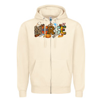 Sandshell Fall Nurse Zipper Hoodie - NancyCooperArtShop