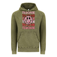 Vintage Olive teacher Vintage Hoodie - MaliasSmallBusiness