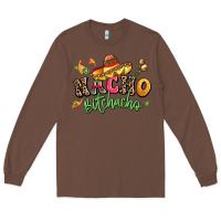 Chestnut nacho bitchacho Long Sleeve Tee - LillyAllenDesigns