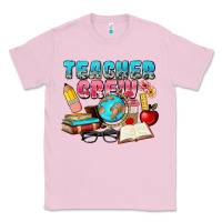 Bubblegum Pink teacher crew Classic Tee - NancyCooperArtShop