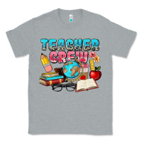 Heather Grey teacher crew Classic Tee - NancyCooperArtShop