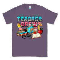 Lavender teacher crew Classic Tee - NancyCooperArtShop