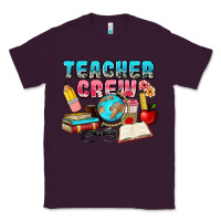 Plum teacher crew Classic Tee - NancyCooperArtShop