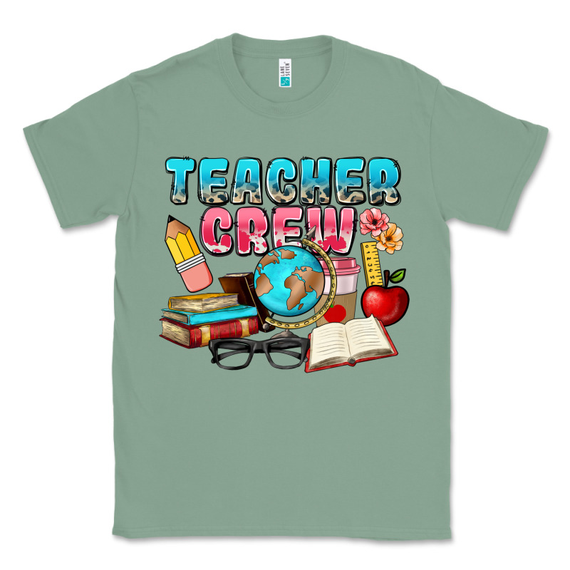 Teacher Crew Classic Tee by NancyCooperArtShop | Teevron