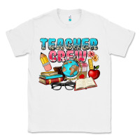 White teacher crew Classic Tee - NancyCooperArtShop