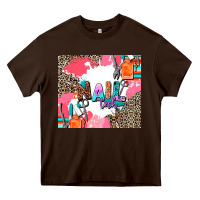 Chocolate Brown nail tech Heavy Core Tee - AdoDesignShop