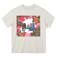 Cream nail tech Heavy Core Tee - AdoDesignShop