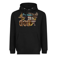 Black One nation under god 4th of july Heavyweight Hoodie - HowdyJamesFarm