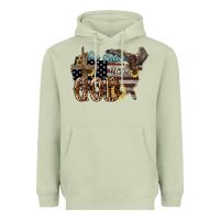 Matcha One nation under god 4th of july Heavyweight Hoodie - HowdyJamesFarm
