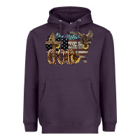 Plum One nation under god 4th of july Heavyweight Hoodie - HowdyJamesFarm