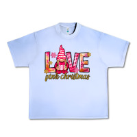 Grape Ice love pink christmas gnome Urban Heavy Tee - NancyCooperArtShop