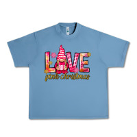 Pebble Blue love pink christmas gnome Urban Heavy Tee - NancyCooperArtShop
