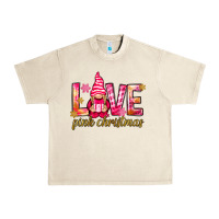 Sandshell love pink christmas gnome Urban Heavy Tee - NancyCooperArtShop