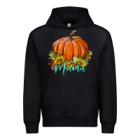 Black pumpkin mama Urban Hoodie - BundleAndBundleShop