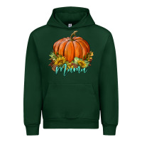 Forest Green pumpkin mama Urban Hoodie - BundleAndBundleShop