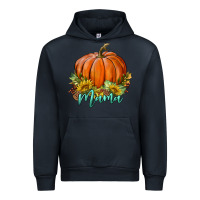 Navy pumpkin mama Urban Hoodie - BundleAndBundleShop