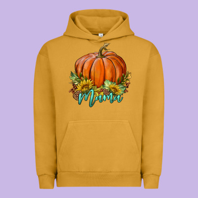 Pumpkin Mama Urban Hoodie Designed By Bundleandbundleshop