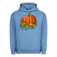 Pigment Pebble Blue pumpkin mama Urban Hoodie - BundleAndBundleShop