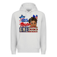 Dove Grey little mister america black boy Premium Hoodie - CowGirlArtShop
