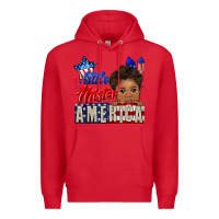 Red little mister america black boy Premium Hoodie - CowGirlArtShop