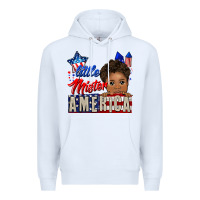 White little mister america black boy Premium Hoodie - CowGirlArtShop