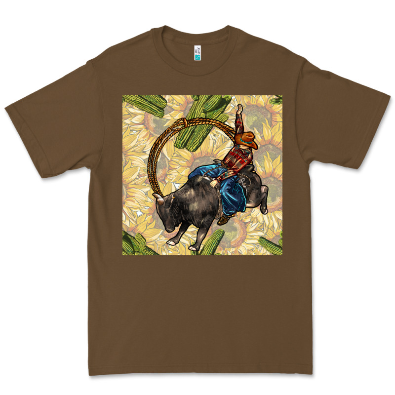 Rodeo Seamless Pattern Premium Tee by BundleAndBundleShop | Teevron