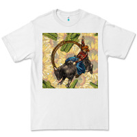 White rodeo seamless pattern Premium Tee - BundleAndBundleShop