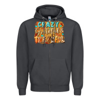 Smoke Crazy grateful and thankful Zipper Hoodie - NancyCooperArtShop