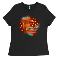 Black fall patch Ladies Tee - JahusDesignShop