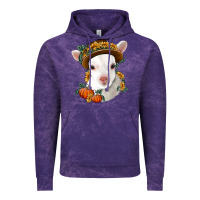 Cloud Purple cute baby lamb thanksgiving nancy Vintage Hoodie - NancyCooperArtShop