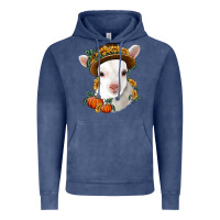 Vintage Denim cute baby lamb thanksgiving nancy Vintage Hoodie - NancyCooperArtShop