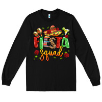 Black fiesta squad Long Sleeve Tee - LillyAllenDesigns