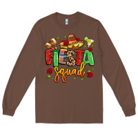 Chestnut fiesta squad Long Sleeve Tee - LillyAllenDesigns