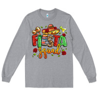 Heather Grey fiesta squad Long Sleeve Tee - LillyAllenDesigns