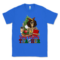 True Royal very merry teacher skeleton Classic Tee - NancyCooperArtShop