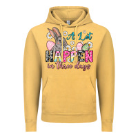 Vintage Mustard A lot can happen in three days Vintage Hoodie - NancyCooperArtShop