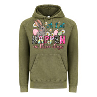 Vintage Olive A lot can happen in three days Vintage Hoodie - NancyCooperArtShop