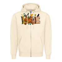 Sandshell Fall love Zipper Hoodie - NancyCooperArtShop