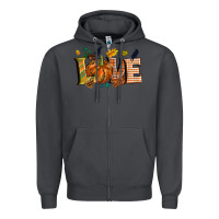 Smoke Fall love Zipper Hoodie - NancyCooperArtShop